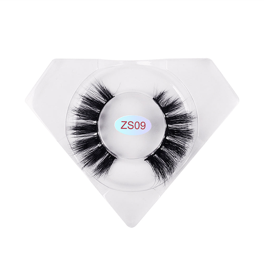 8D Mink Lashes Luxurious Diamond Box ZS09