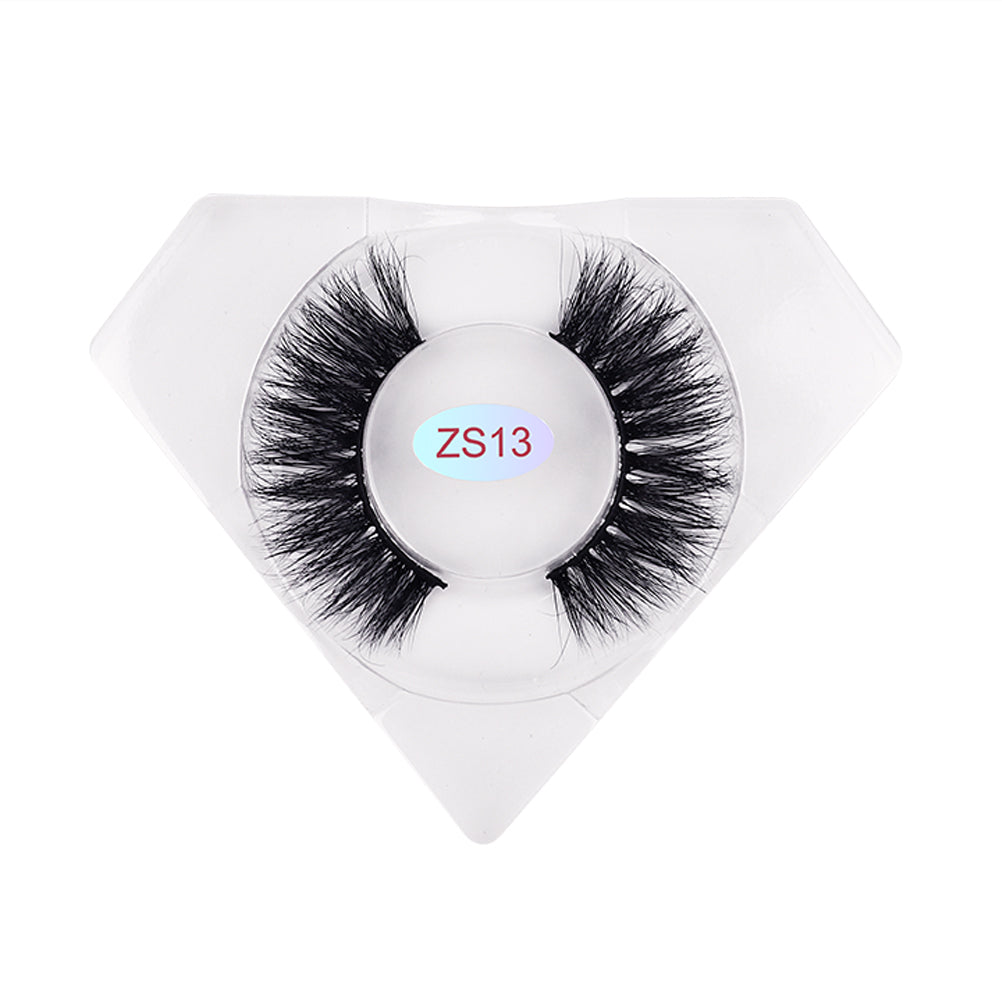 8D Mink Lashes Luxurious Diamond Box ZS13