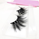 25MM Faux Mink Lashes Colorful Box With Lash Brush VT01