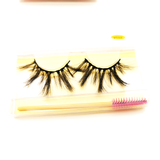 25MM Faux Mink Lashes Colorful Box With Lash Brush VT02