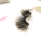 25MM Faux Mink Lashes Colorful Box With Lash Brush VT05