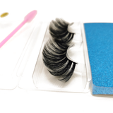 25MM Faux Mink Lashes Colorful Box With Lash Brush VT06