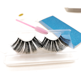 25MM Faux Mink Lashes Colorful Box With Lash Brush VT06