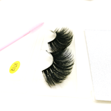 25MM Faux Mink Lashes Colorful Box With Lash Brush VT12