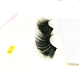 25MM Faux Mink Lashes Colorful Box With Lash Brush VT12
