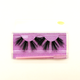 25MM Faux Mink Lashes Colorful Box With Lash Brush VT13