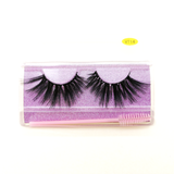 25MM Faux Mink Lashes Colorful Box With Lash Brush VT14