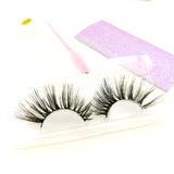 25MM Faux Mink Lashes Colorful Box With Lash Brush VT14