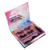 10 Magnets 25mm Quantum Real Mink Magnetic Eyelashes with Eyeliner,Tweezer and Lash Brush 003