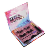 10 Magnets 25mm Quantum Real Mink Magnetic Eyelashes with Eyeliner,Tweezer and Lash Brush 001