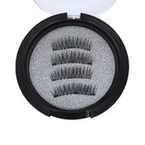 3 Magnets 3D Magnetic False Eyelashes With Quantum Lash Applicator Tool 24P-3