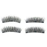 3 Magnets 3D Magnetic False Eyelashes With Quantum Lash Applicator Tool 24P-3