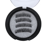 3 Magnets 3D Magnetic False Eyelashes With Quantum Lash Applicator Tool KS01-3