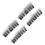 3 Magnets 3D Magnetic False Eyelashes With Quantum Lash Applicator Tool KS02-3