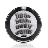 4 Magnets 3D Magnetic False Eyelashes With Quantum Lash Applicator Tool KS02-4