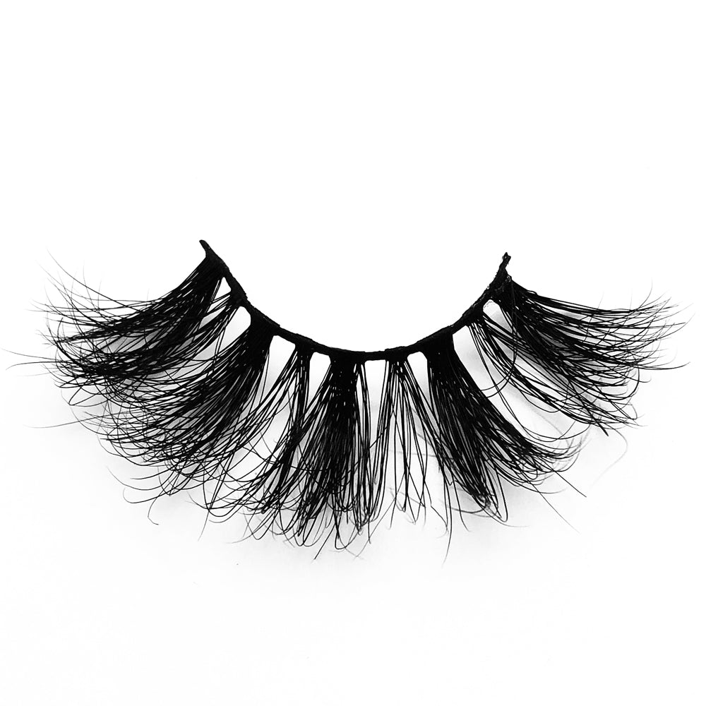 25 mm Cruelty Free Real Mink Hair False Eyelashes ME06