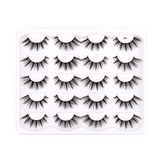 10 Pairs Faux Mink False Eyelashes S03