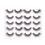 10 Pairs Faux Mink False Eyelashes S05