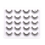 10 Pairs Faux Mink False Eyelashes S06