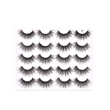 10 Pairs Faux Mink False Eyelashes S08