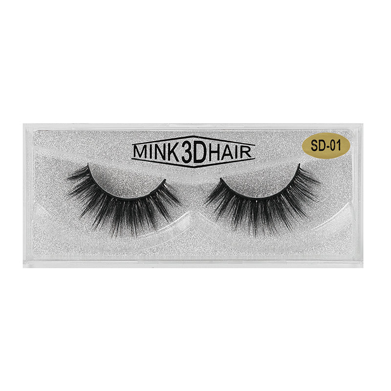 3D Faux Mink False Eyelashes SD-01