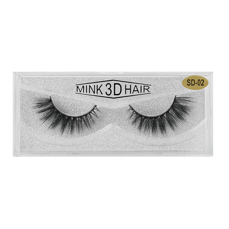 3D Faux Mink False Eyelashes SD-02