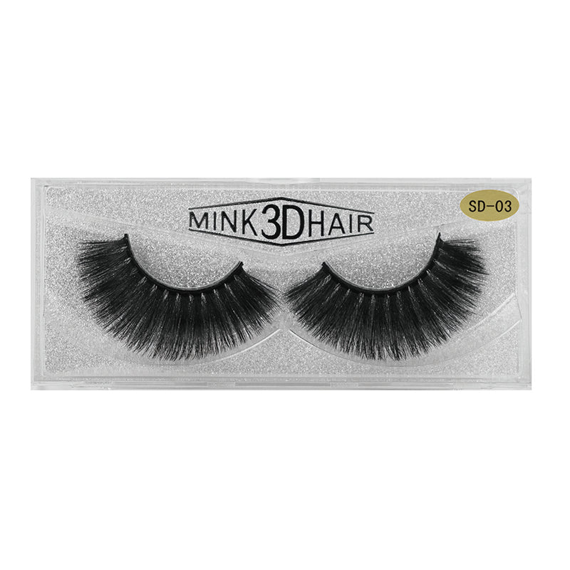 3D Faux Mink False Eyelashes SD-03