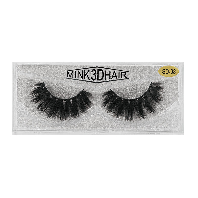 3D Faux Mink False Eyelashes SD-08