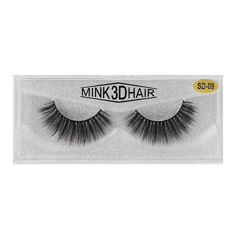 3D Faux Mink False Eyelashes SD-09