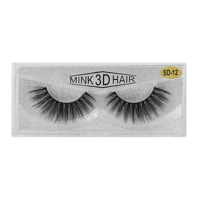 3D Faux Mink False Eyelashes SD-12