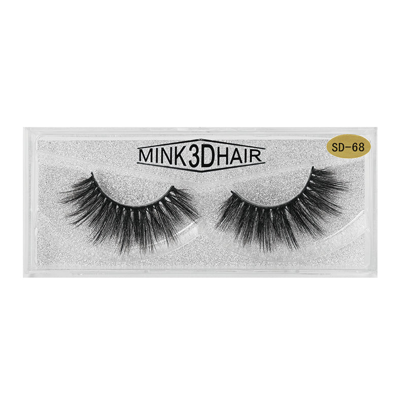 3D Faux Mink False Eyelashes SD-68