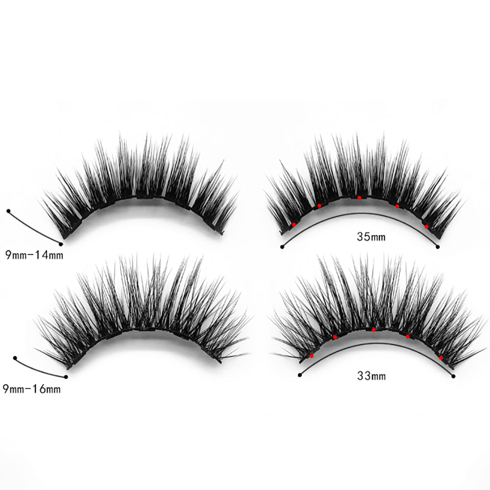 Magnetic Eyeliner With 5 Magnets Lashes (2 Pairs)  ZY05