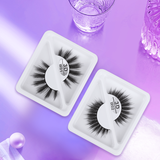 3 Pairs False Eyelashes with Blue Box W02