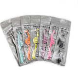 False Eyelash Applicator Tweezers Stainless Steel 7 Colors