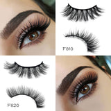 KellyRoom 10 Pairs 3D Faux Mink Lashes Pack with Lash Applicator-2 Styles