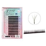 Flat Ellipse Eyelash Extension B C Curl 0.15mm Single Length 8-12mm